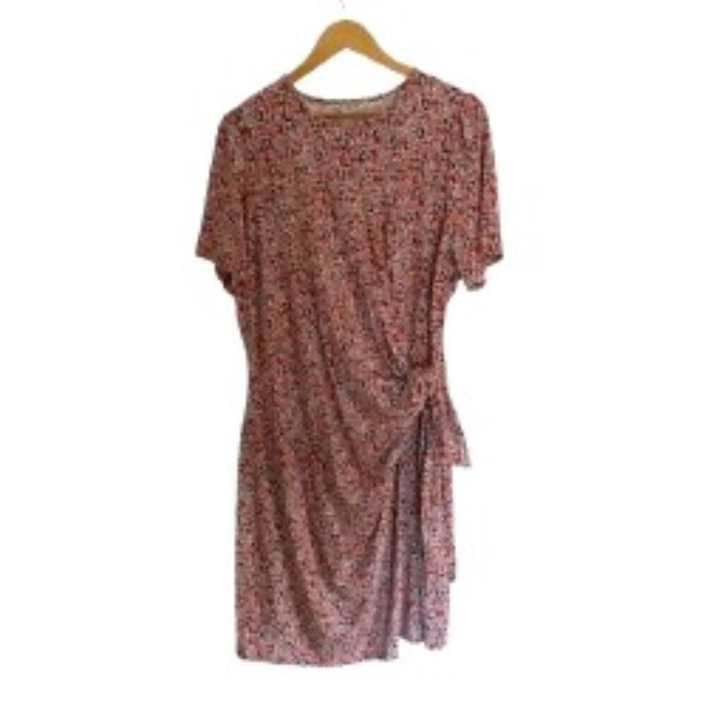 Boden Knot Front Floral Print Dress 20-22R